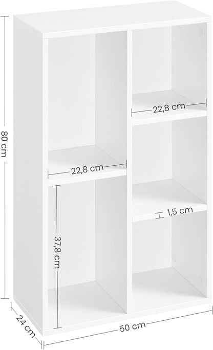 Stylish Multi-Purpose Organizer Unit - White