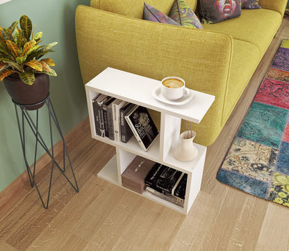 side and Coffee Table  - White